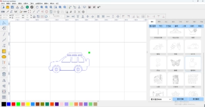 Macchina da taglio laser intelligente per tagliare modelli di auto